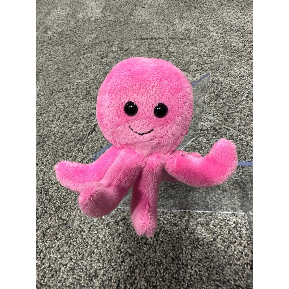 Adventure Planet Mighty‎ Mights Pink Octopus Plush Stuffed Animal NEW